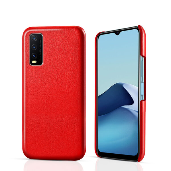 Vivo Y Serie Crazy Horse Leder Handyhülle Mode Vivo Y20s #1894 – Bild 8