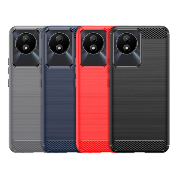 Vivo Y Serie Gebürstet Mode Vivo Y02t TPU Handyhülle #1898 – Bild 5