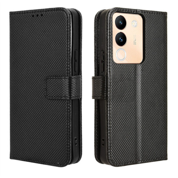 Vivo Y Serie Rautenmuster Mode Vivo Y2 5G Handyhülle #1909 – Bild 5