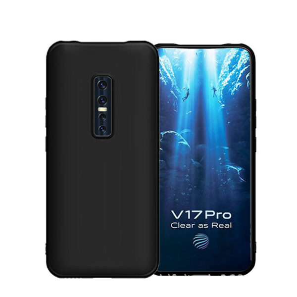Vivo V Serie Handyhülle Vivo V17 Pro TPU Einfach Schwarz #1941