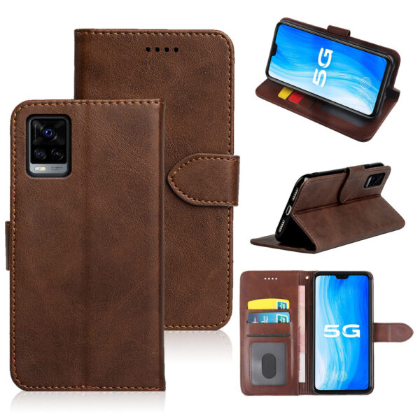 Vivo V Serie Einfarbig PU Vivo V20 Pro Handyhülle Mode #1944 – Bild 2