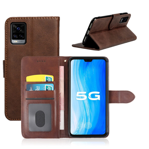 Vivo V Serie Einfarbig PU Vivo V20 Pro Handyhülle Mode #1944 – Bild 3