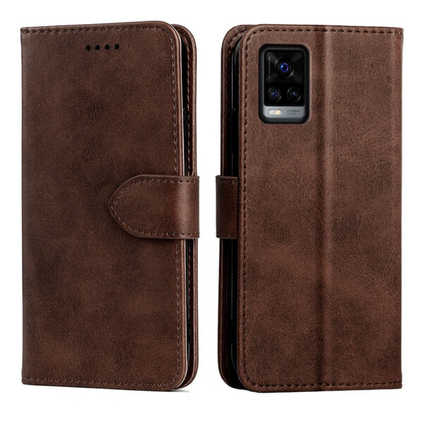 Vivo V Serie Einfarbig PU Vivo V20 Pro Handyhülle Mode #1944