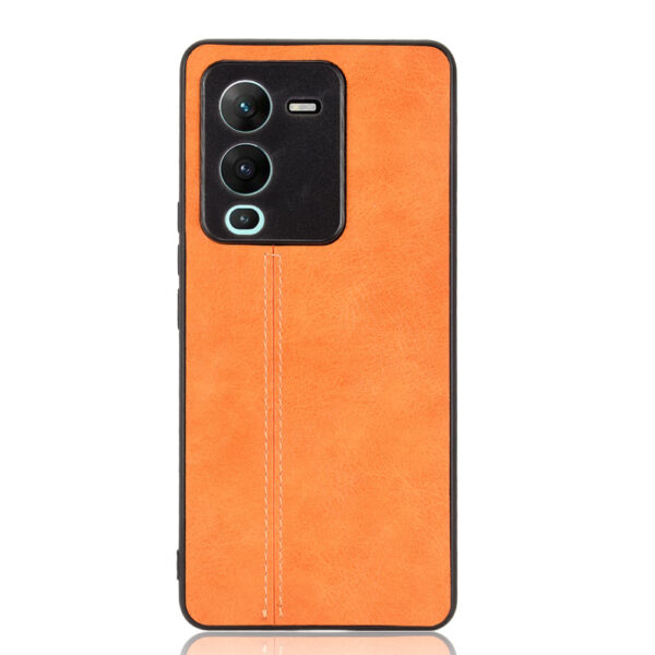 Vivo V Serie Handyhülle Mode PU Vivo V25 Pro Kalbsleder #1950 – Bild 9