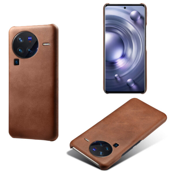 Vivo X Serie Vivo X80 Pro Einfarbig Handyhülle Klassisch #1961 – Bild 3