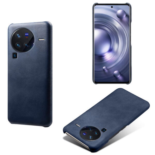Vivo X Serie Vivo X80 Pro Einfarbig Handyhülle Klassisch #1961 – Bild 4